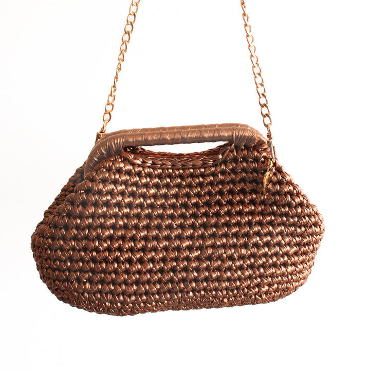 Munai Metallic Clutch Crochet Bags - Meadow Collectiveclutch