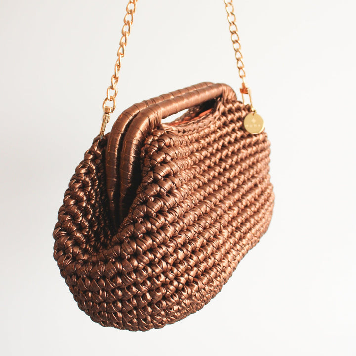 Munai Metallic Clutch Crochet Bags - Meadow Collectiveclutch