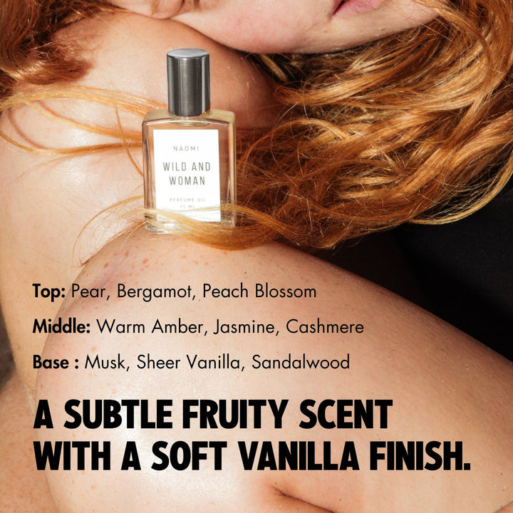 Naomi Perfume Oil - The Girl Next Door - Vanilla Roll On - Meadow Collectiveperfume