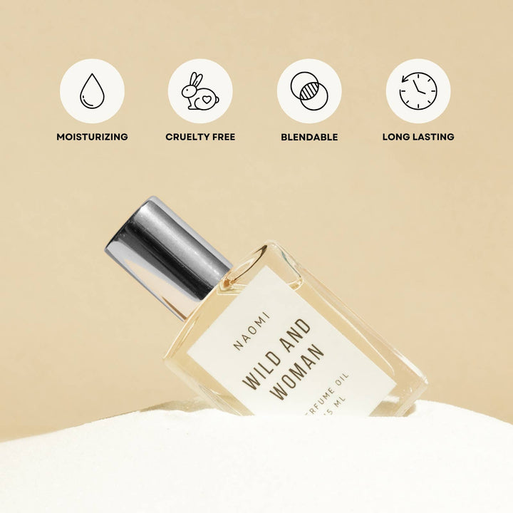 Naomi Perfume Oil - The Girl Next Door - Vanilla Roll On - Meadow Collectiveperfume