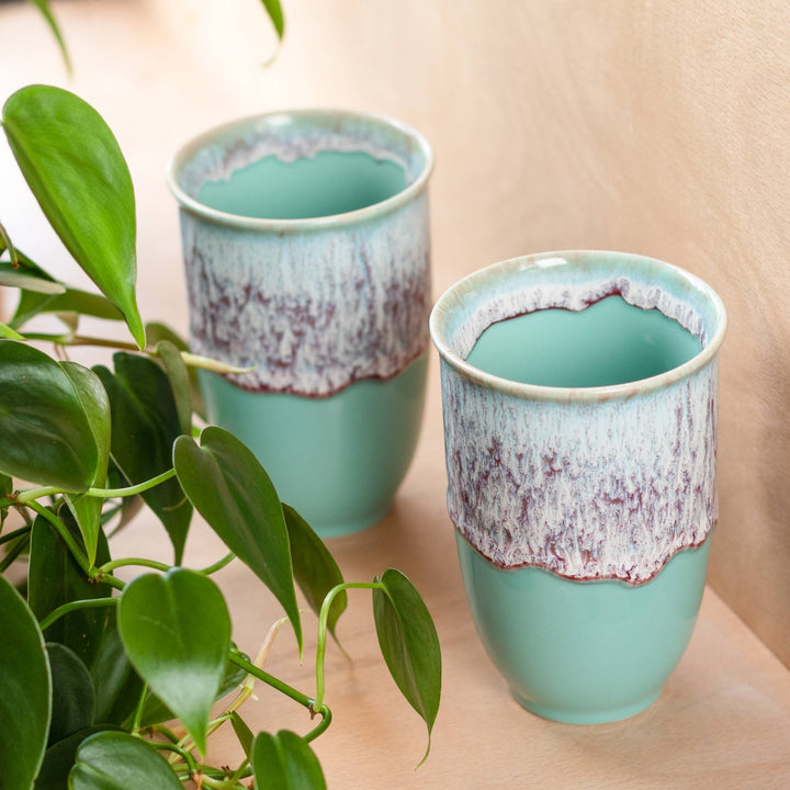 Nebula Ceramic Travel Mug – 12oz with Lid & Sleeve - Meadow Collectivetravel mug