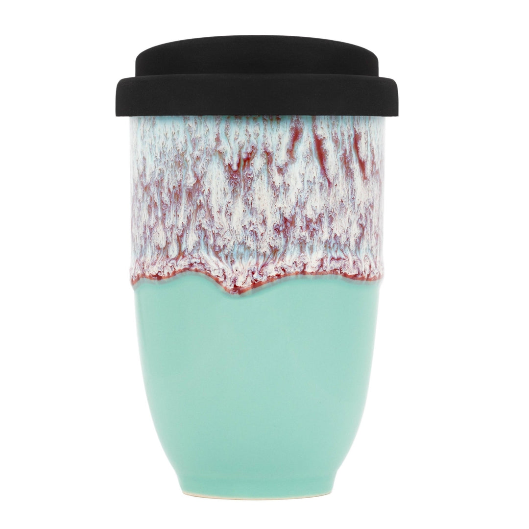 Nebula Ceramic Travel Mug – 12oz with Lid & Sleeve - Meadow Collectivetravel mug