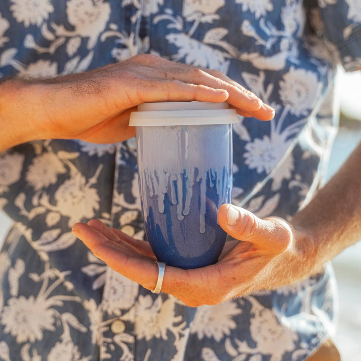 Neptune Ceramic Travel Mug – 16oz with Lid & Sleeve - Meadow Collectivetravel mug