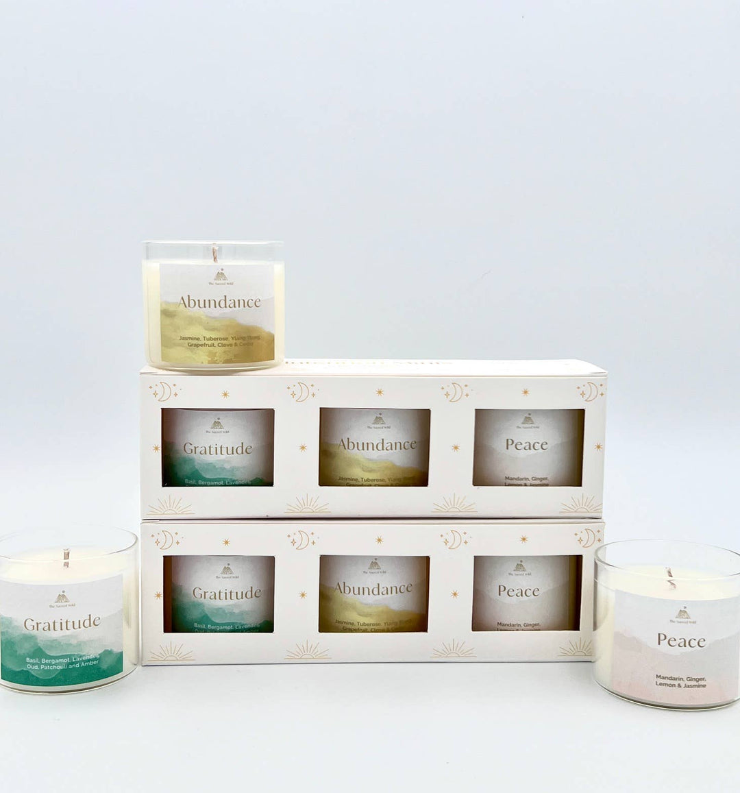 New! Mini Intention Candle Gift Set - Meadow Collectivecandle