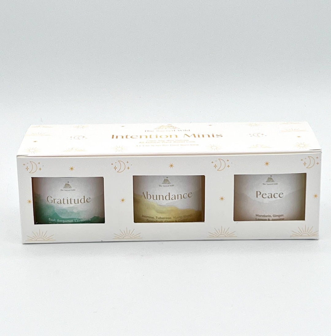 New! Mini Intention Candle Gift Set - Meadow Collectivecandle