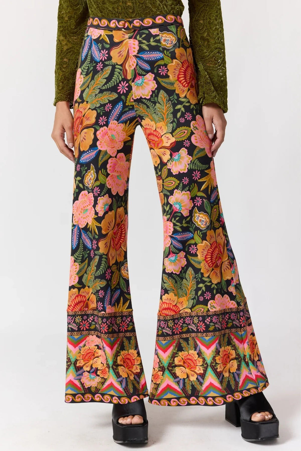 Nine Lives Bazaar Gia Pants - Carnivale - Meadow CollectivePants