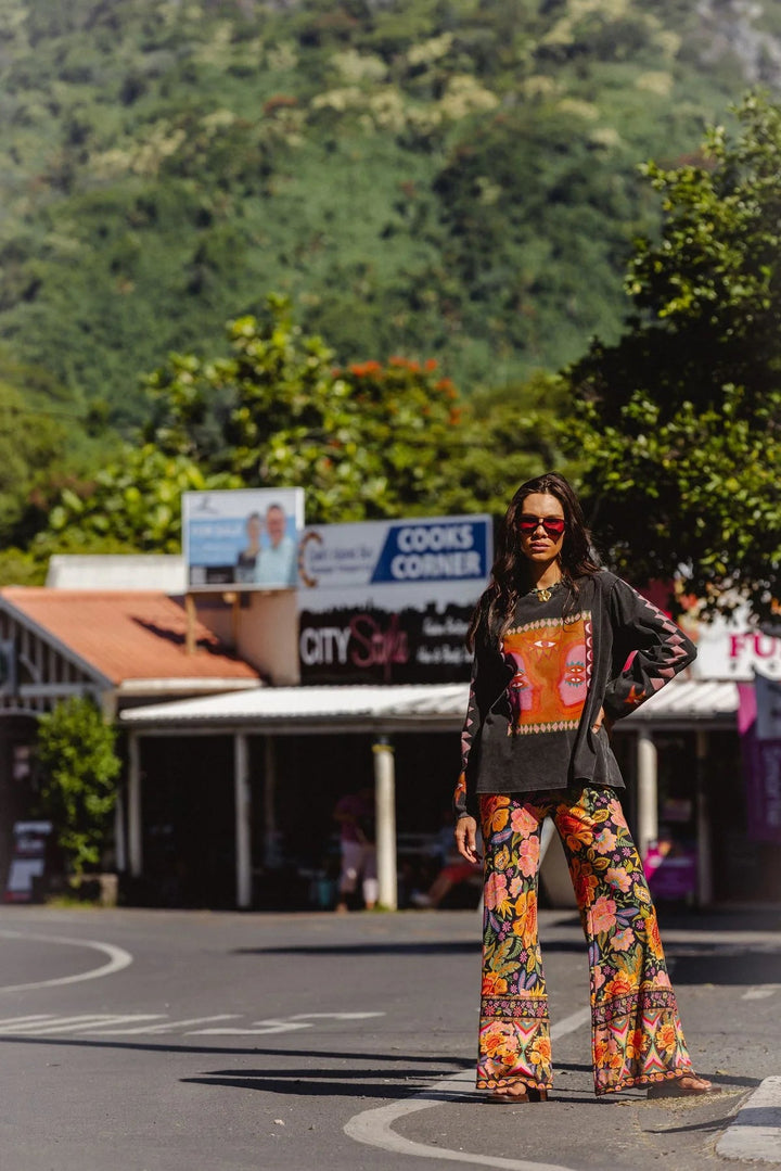 Nine Lives Bazaar Gia Pants - Carnivale - Meadow CollectivePants