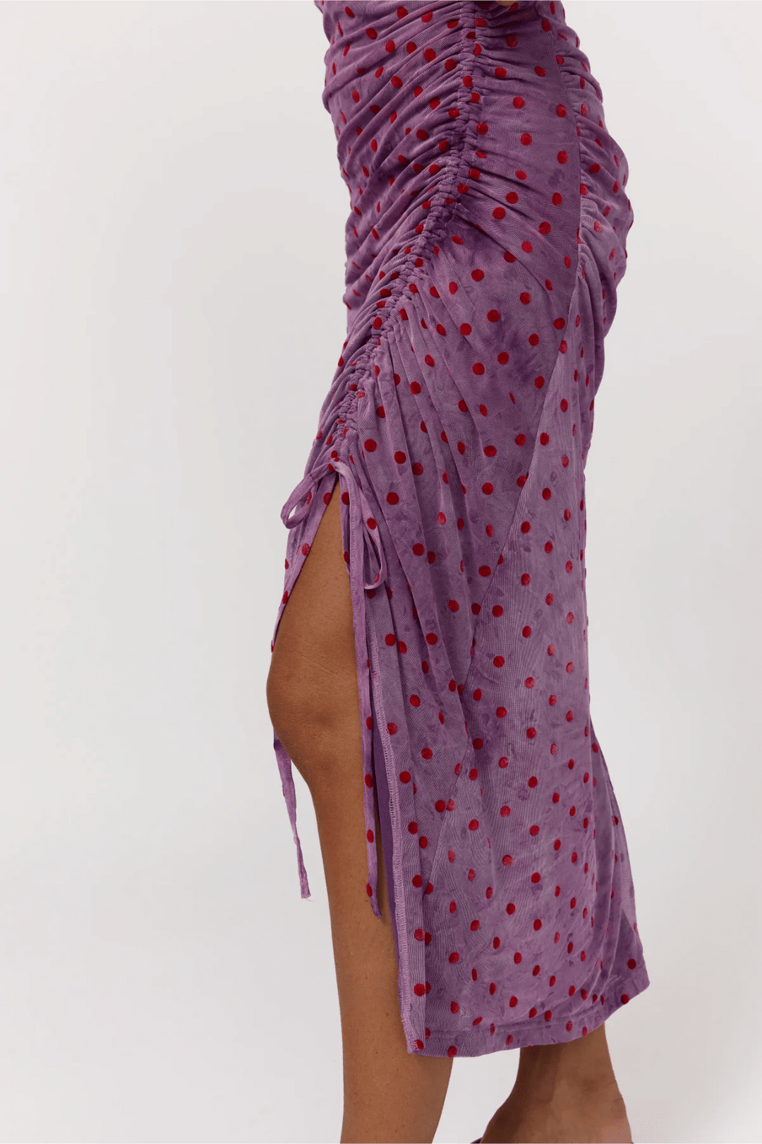 Nine Lives Bazaar Tullah Midi Dress- Purple Heart - Meadow Collectivemidi dress