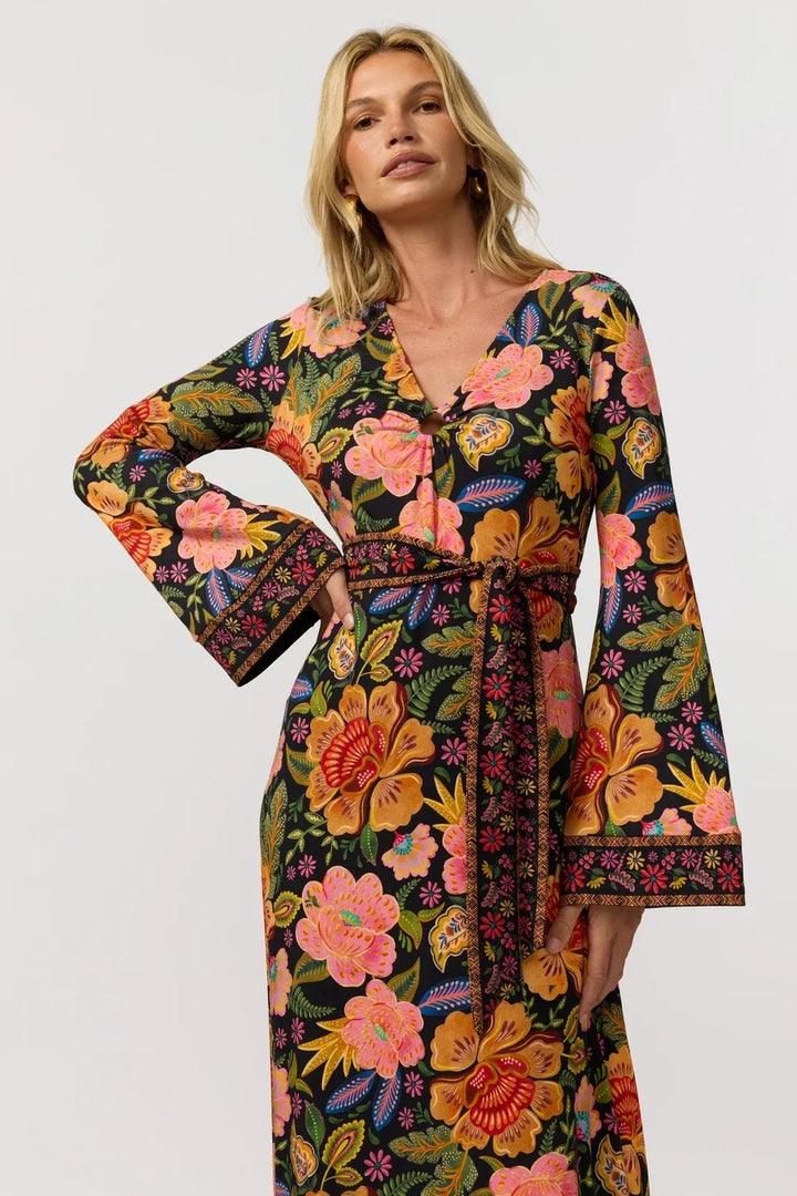 Nine Lives Bazaar Vero Maxi Dress - Carnivale - Meadow CollectiveMaxi Dress