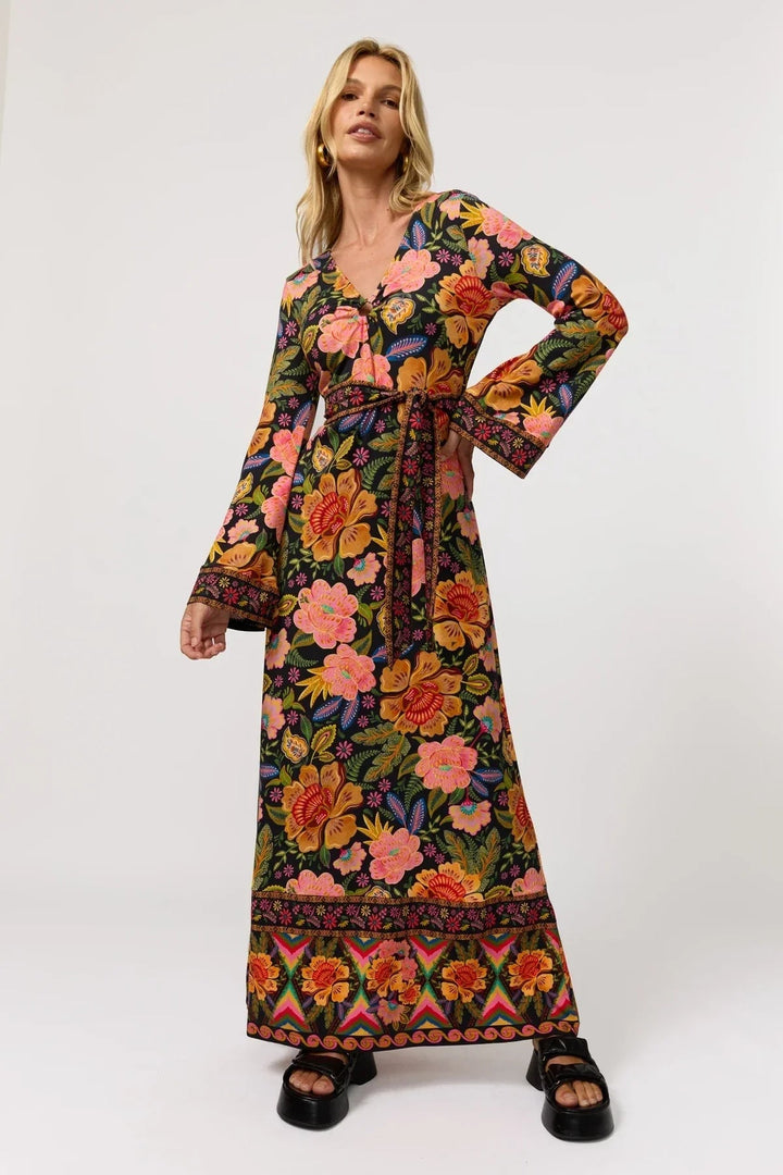Nine Lives Bazaar Vero Maxi Dress - Carnivale - Meadow CollectiveMaxi Dress