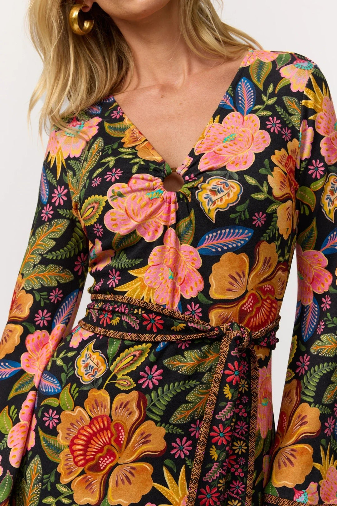 Nine Lives Bazaar Vero Maxi Dress - Carnivale - Meadow CollectiveMaxi Dress