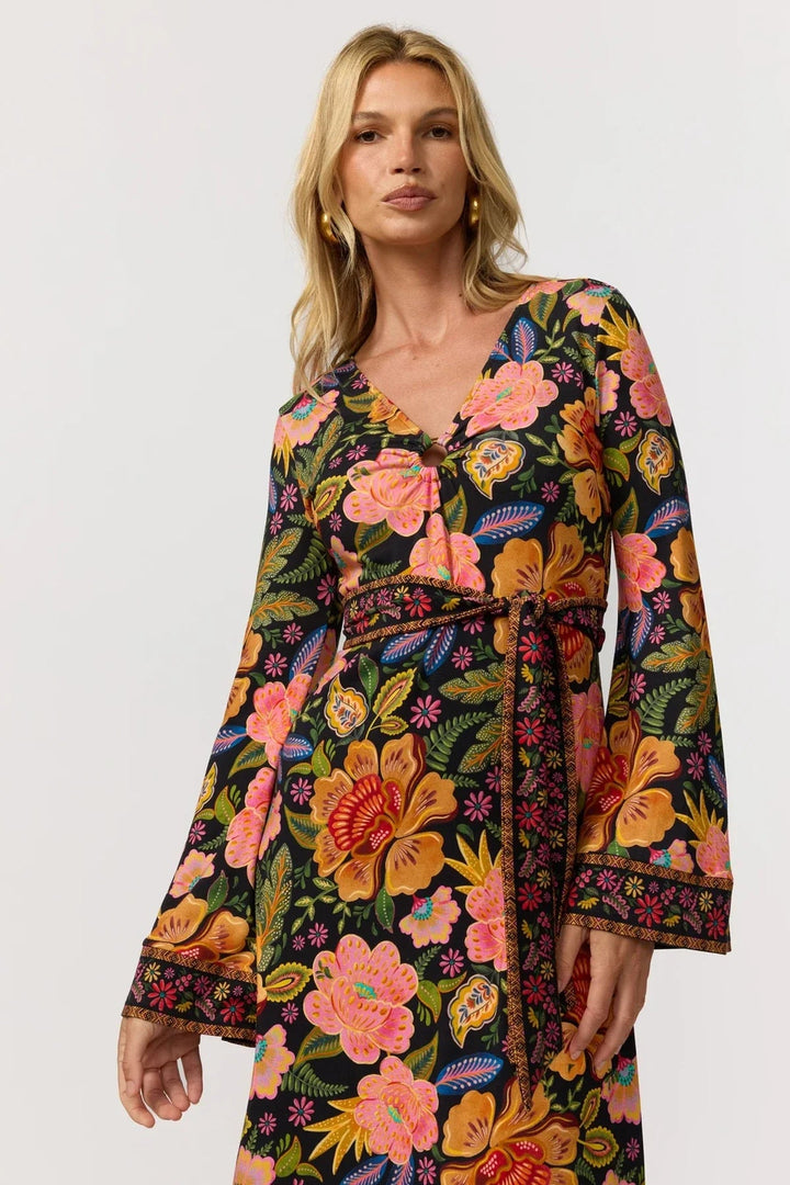 Nine Lives Bazaar Vero Maxi Dress - Carnivale - Meadow CollectiveMaxi Dress