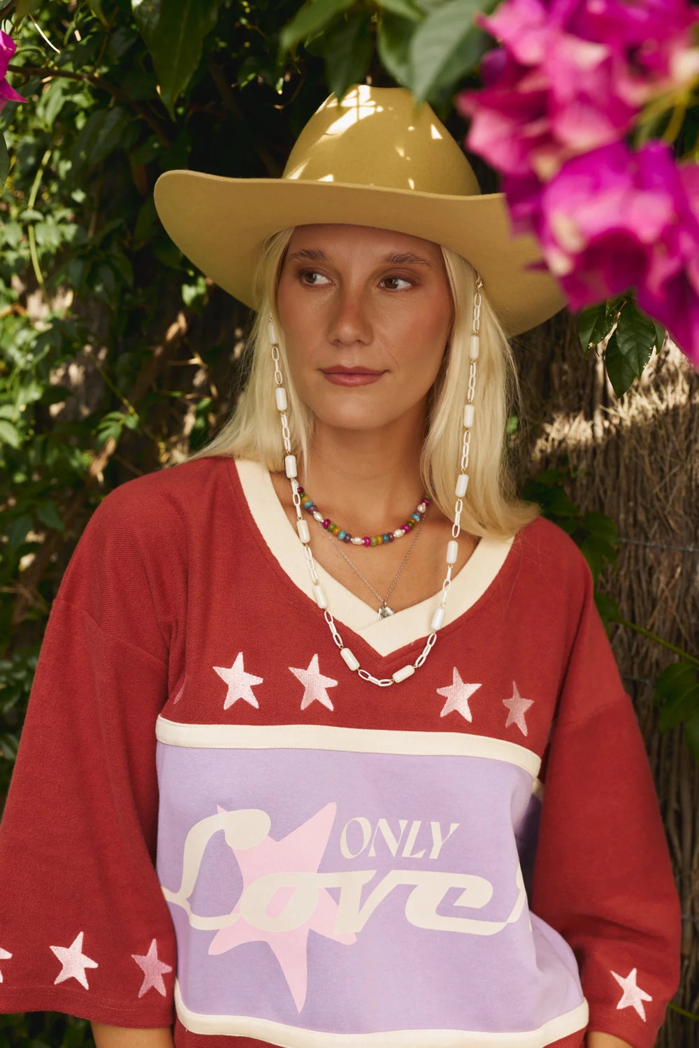 Only Lovers Left Surf League Jersey - Burgundy - Meadow Collectivejersey