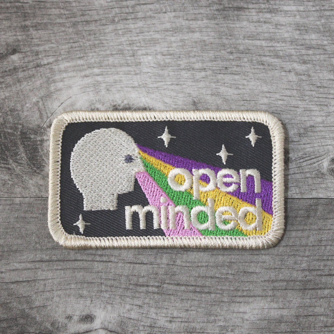 Open Minded Patch - Meadow Collectiveembroidered patch