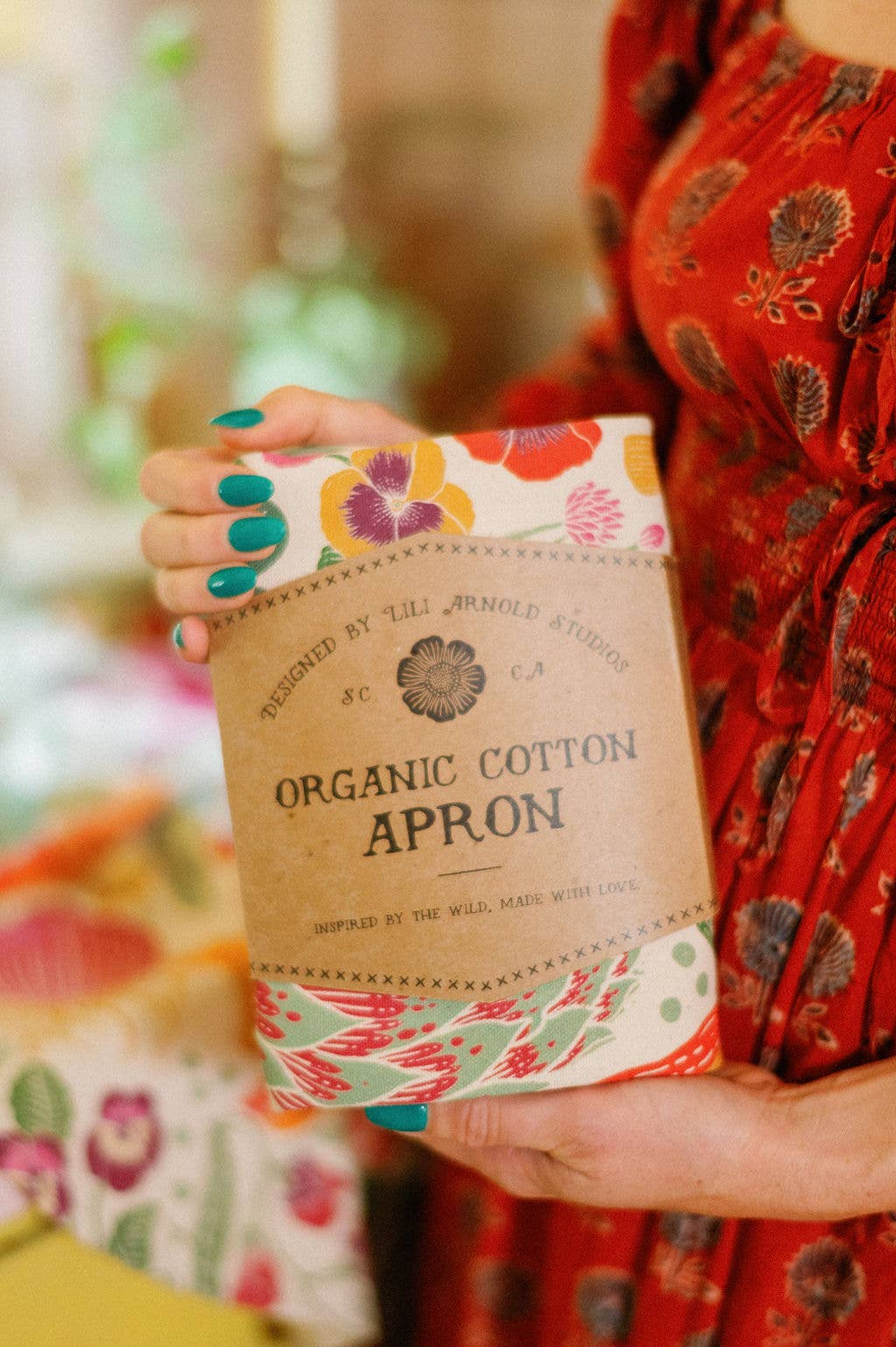 Organic Cotton Apron - Veggie Garden - Meadow Collectiveapron