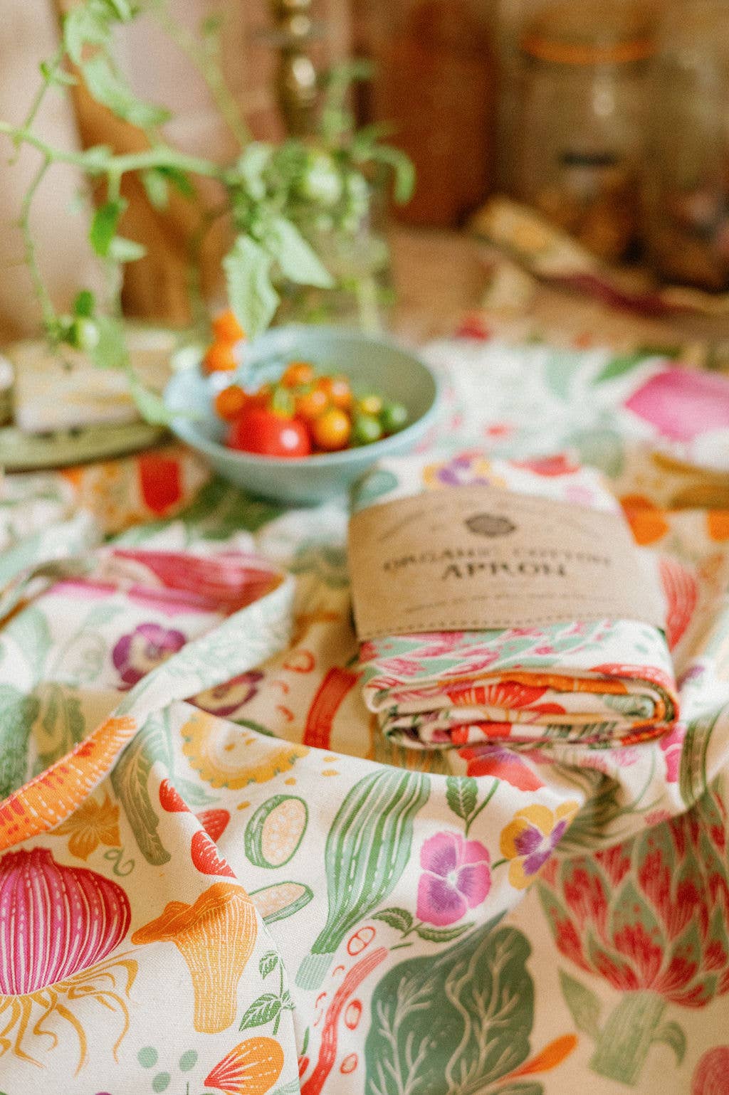 Organic Cotton Apron - Veggie Garden - Meadow Collectiveapron