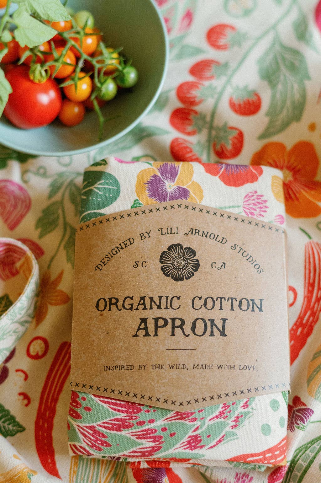 Organic Cotton Apron - Veggie Garden - Meadow Collectiveapron