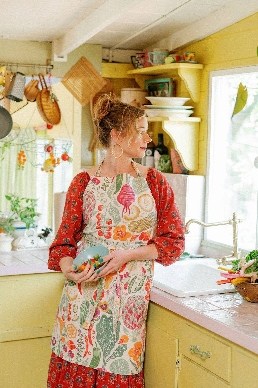 Organic Cotton Apron - Veggie Garden - Meadow Collectiveapron