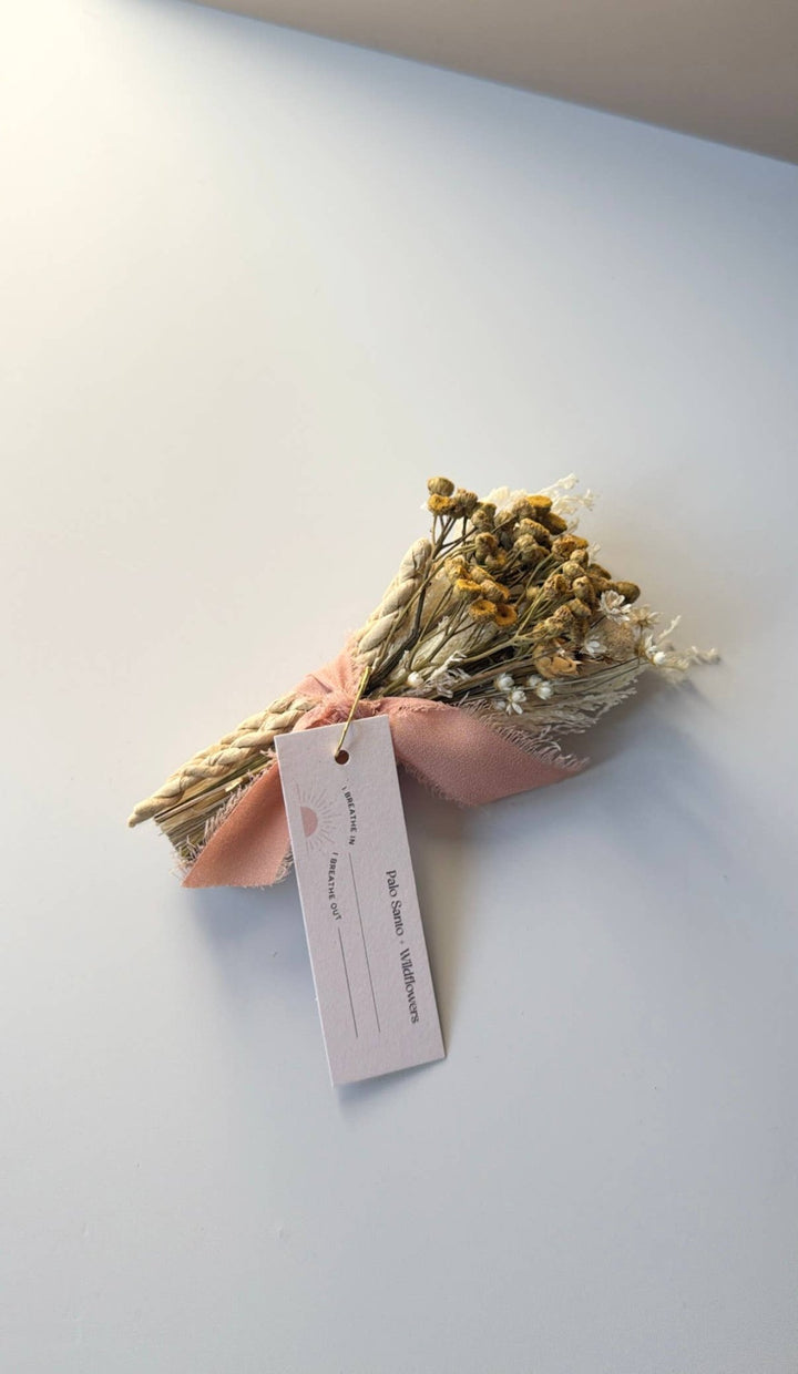 Peruvian Palo Santo + Wild Flowers Ethically Sourced - Meadow Collectiveincense