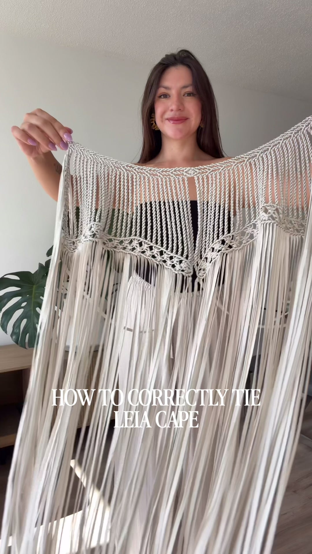Munai Leia Macrame Top