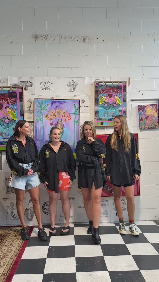 Sabbi The Rum & Bass Shirt - Black