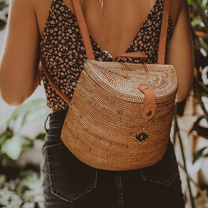 Rattan Backpack - Meadow Collective