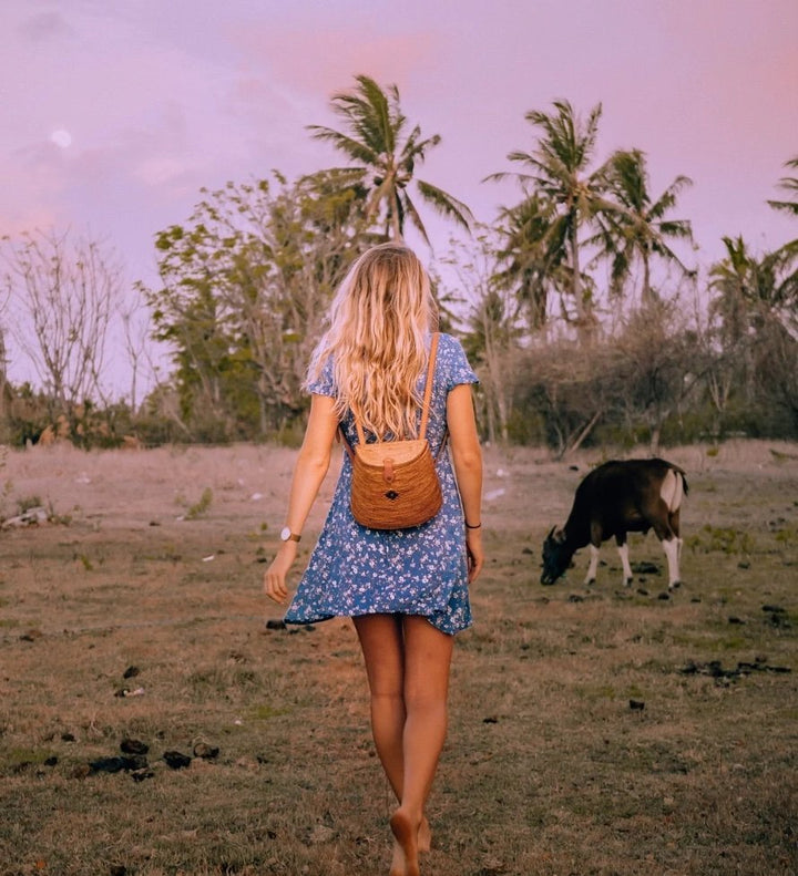 Rattan Backpack - Meadow Collective