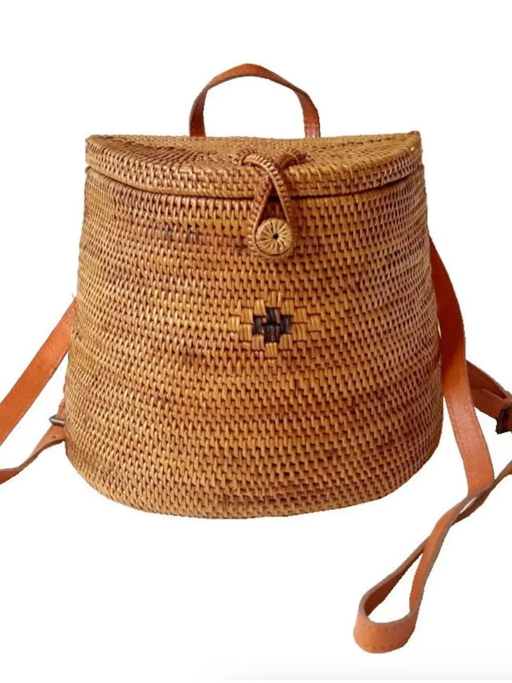 Rattan Backpack - Meadow Collective