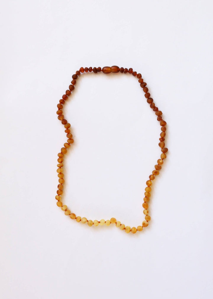 Raw Baltic Amber + Sunflower || Necklace || - Meadow CollectiveNecklace
