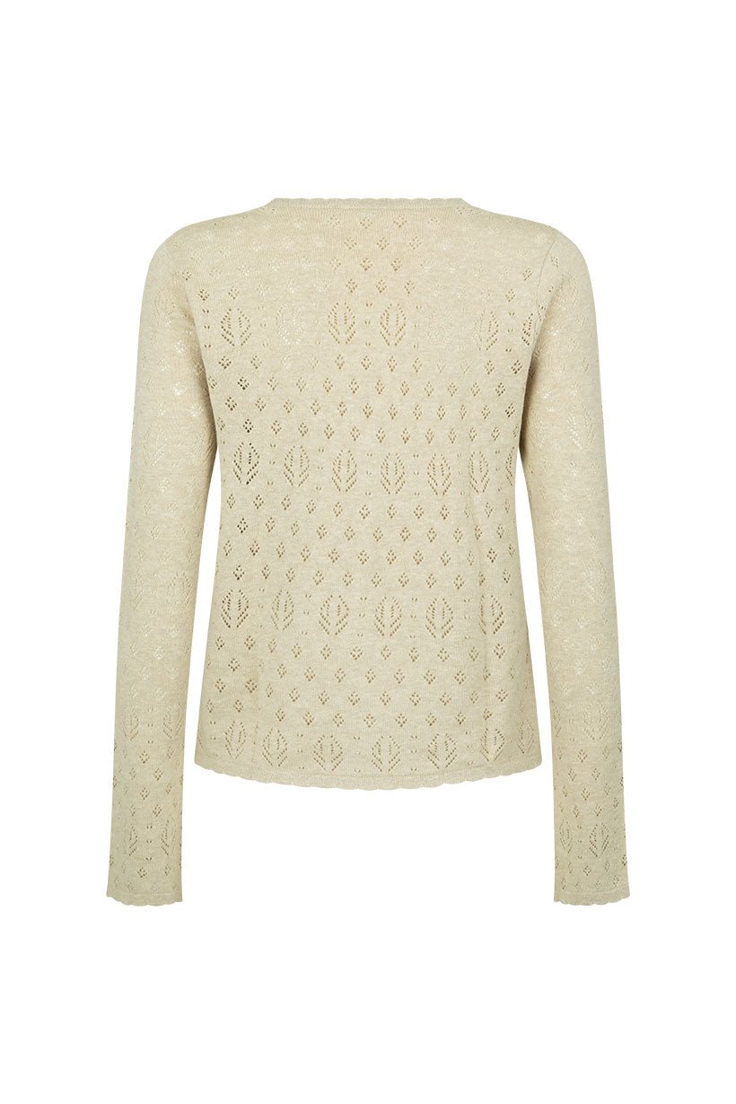 Rhodes Knit Cardigan Sand - Meadow Collectivecardigan