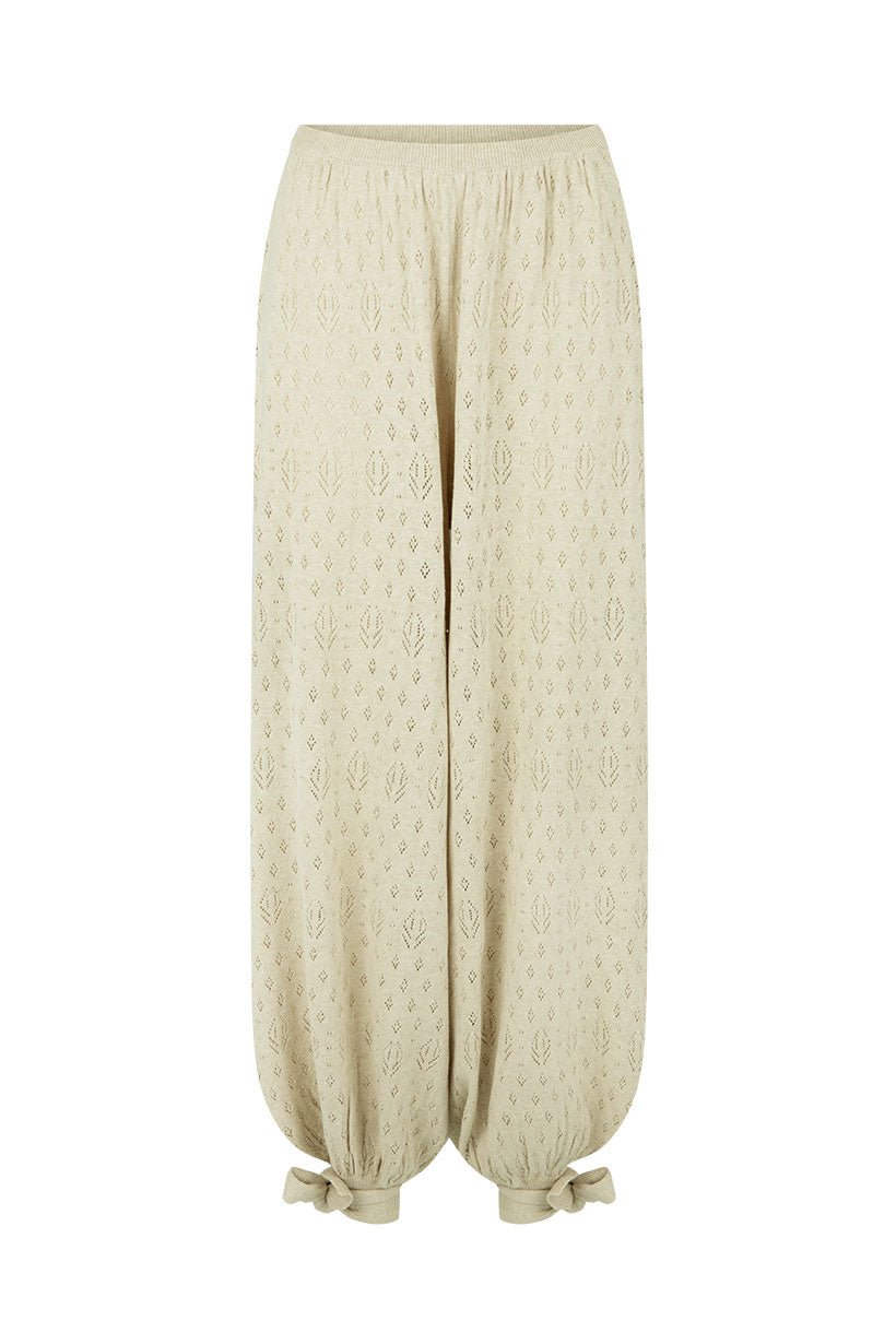 Rhodes Knit Harem Pant Sand - Meadow Collectiveharem pant