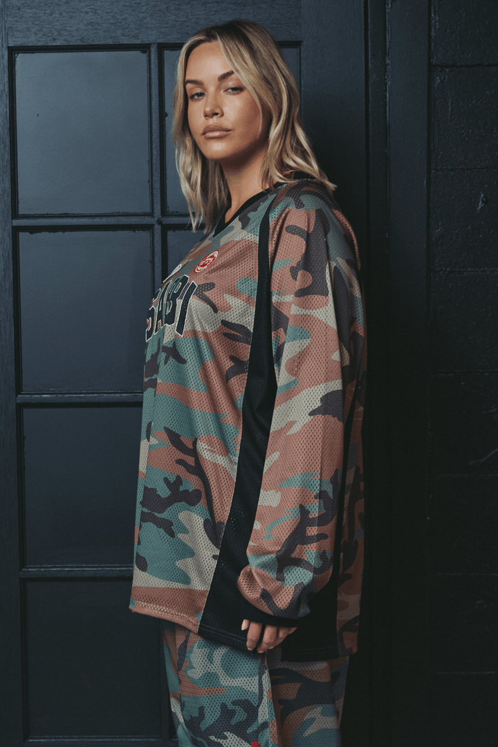 The 10 Mesh Top - Camo
