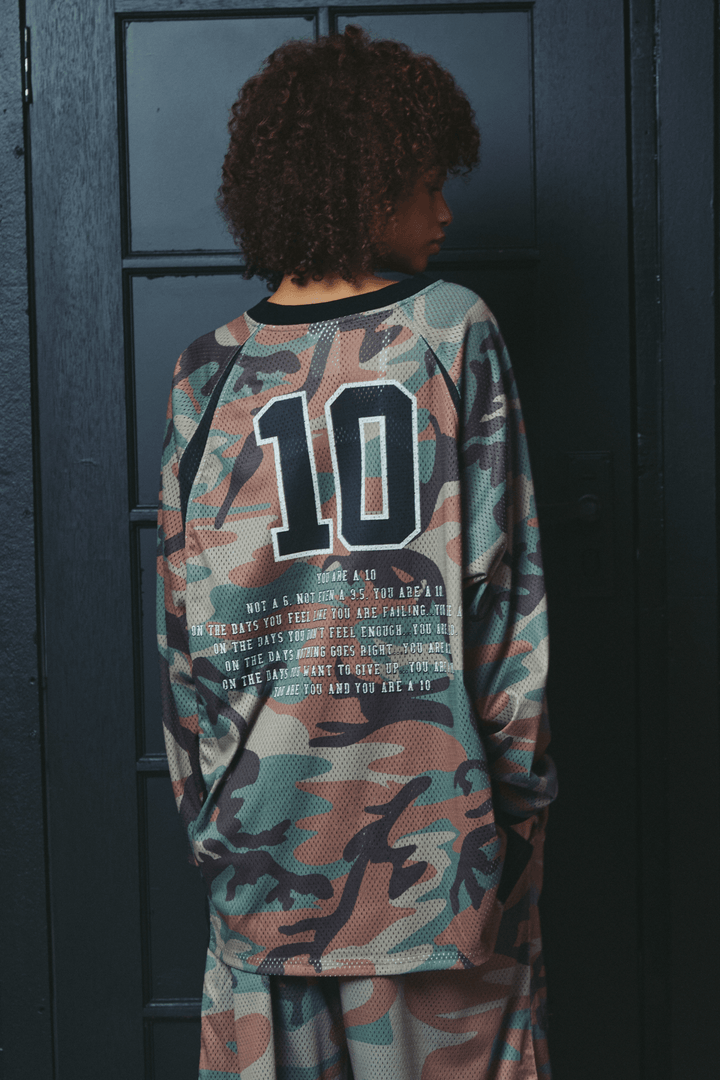 The 10 Mesh Top - Camo
