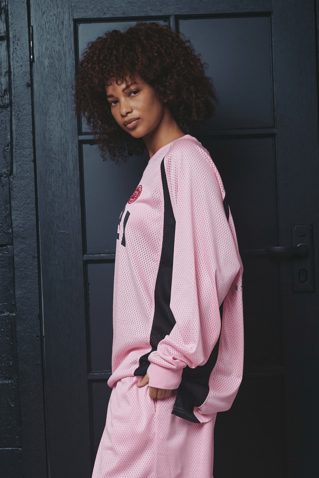 The 10 Mesh Top - Pink