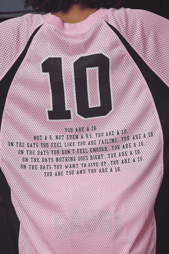 The 10 Mesh Top - Pink