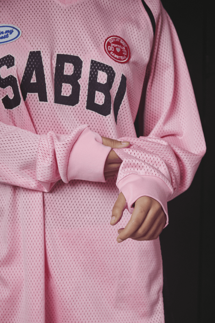 The 10 Mesh Top - Pink
