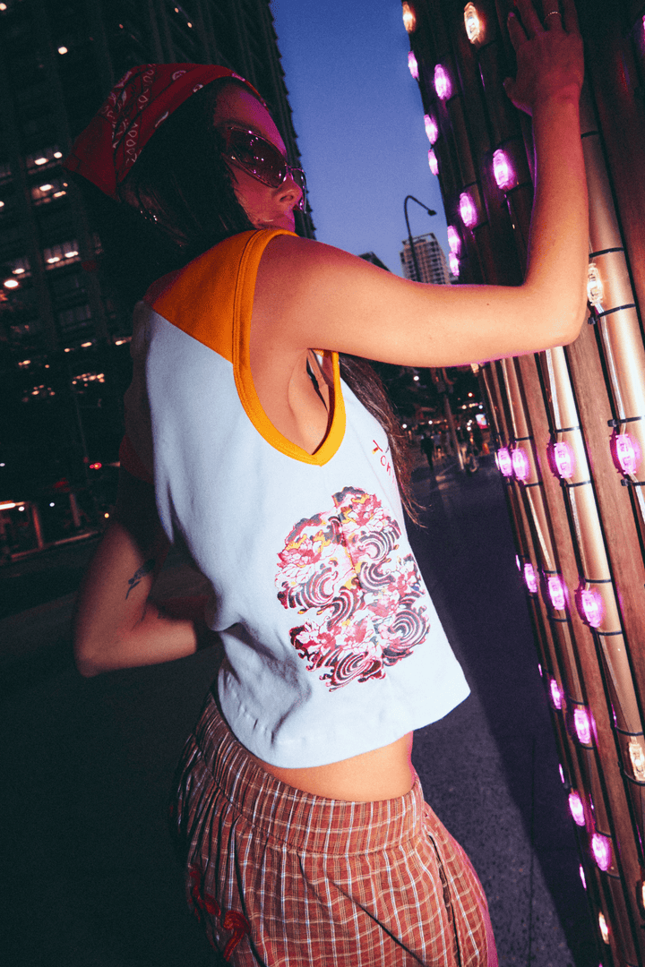 After Dark Cap Sleeve Top - Yellow