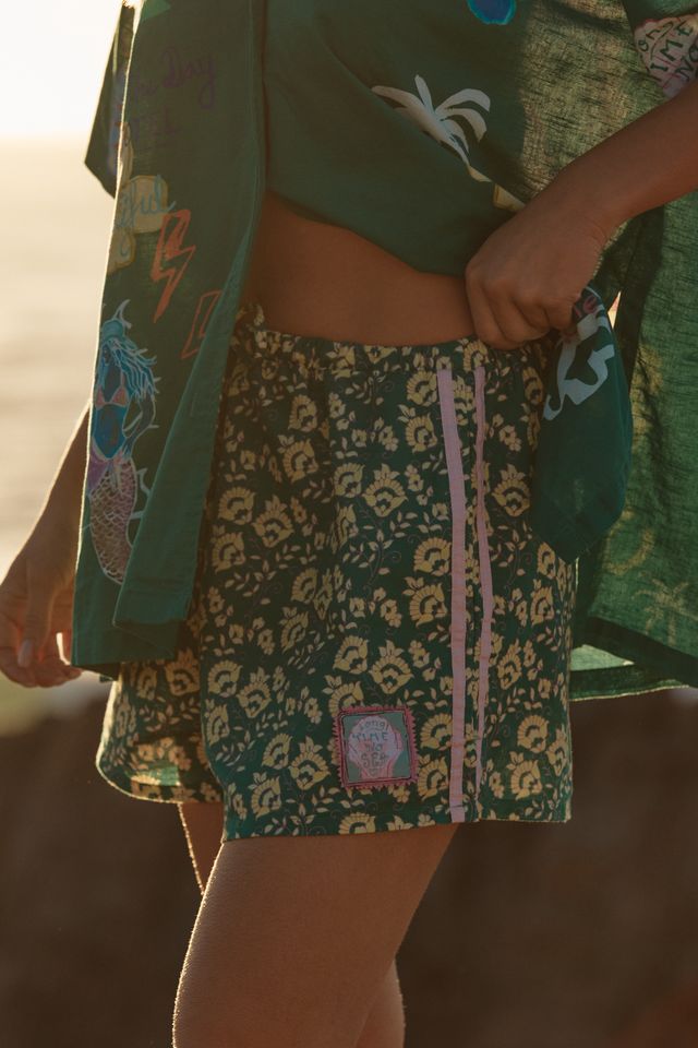 Sabbi Altos Shorts - Seas The Day - Green - Meadow CollectiveShorts