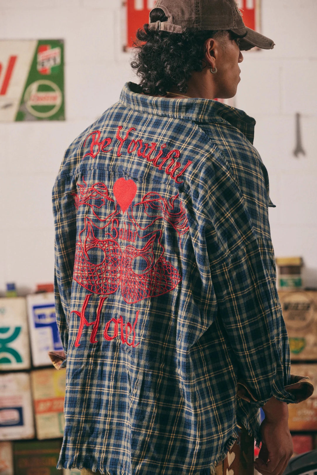 Sabbi Be Youtiful Hotel Flannel Shirt - Blue - Meadow Collectiveflannel shirt