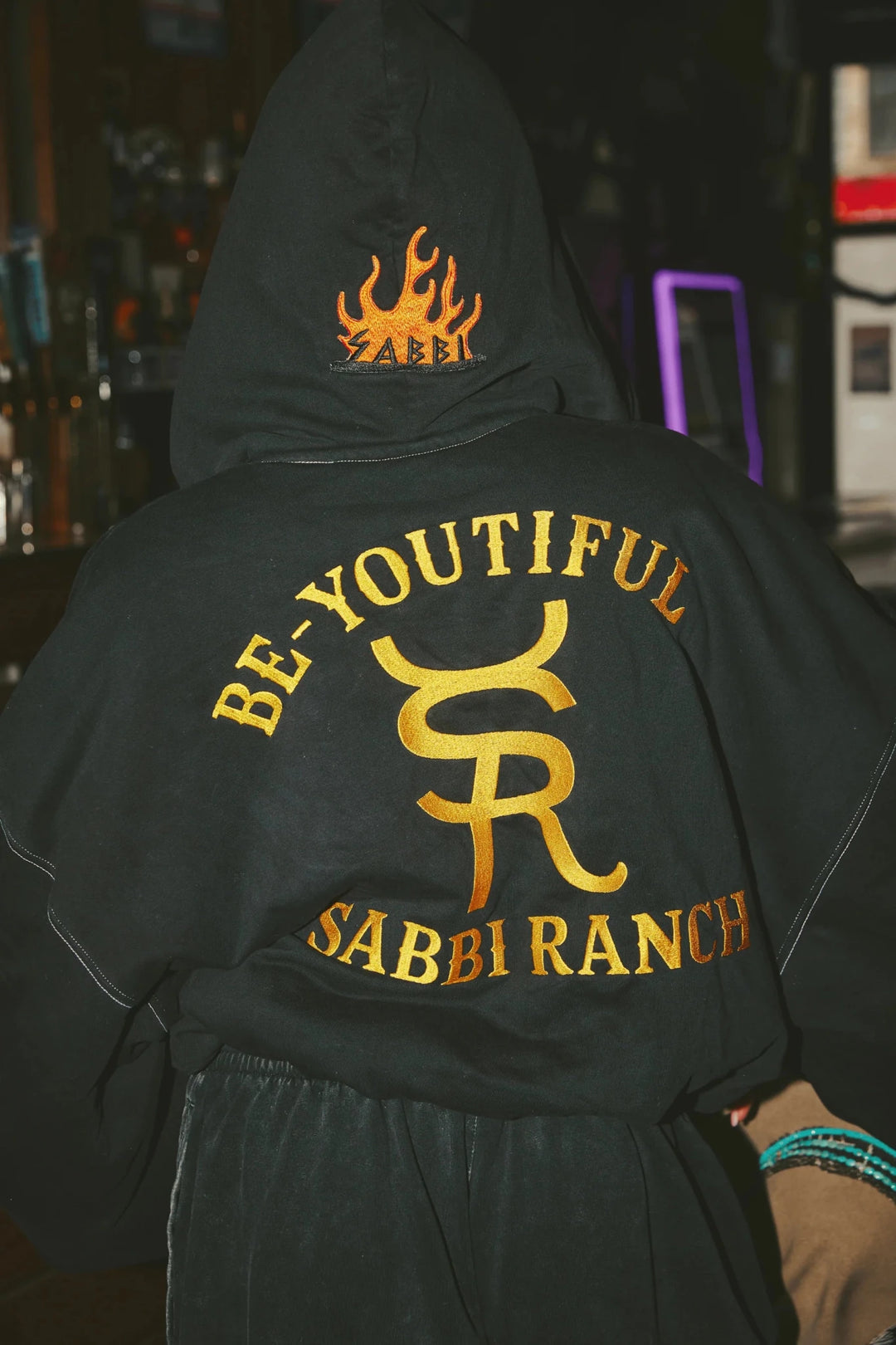 Sabbi Be - Youtiful Ranch Padded Bomber - Meadow Collectivebomber jacket