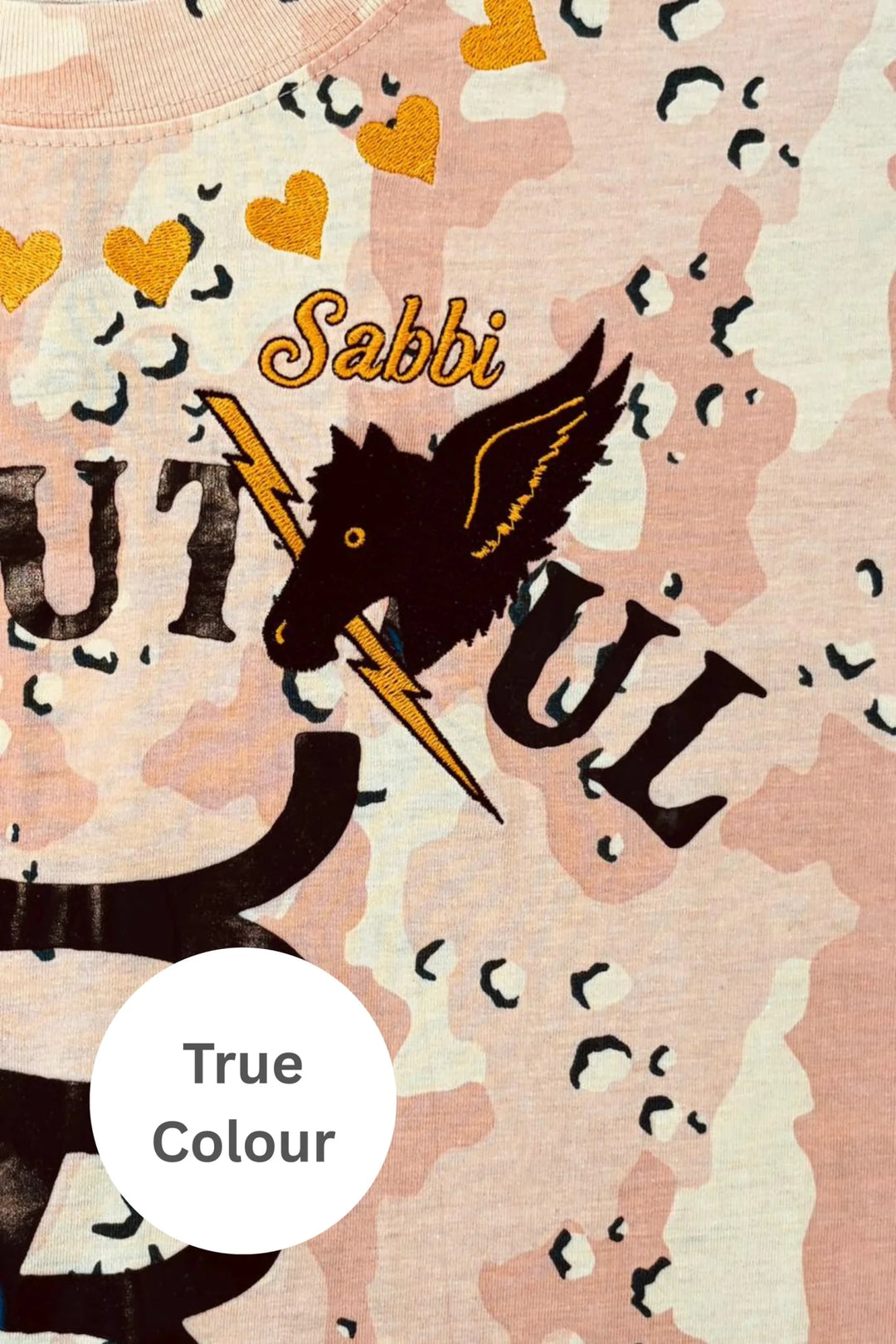 Sabbi Be - Youtiful Ranch Tee - Pink Camo - Meadow Collectivet shirt