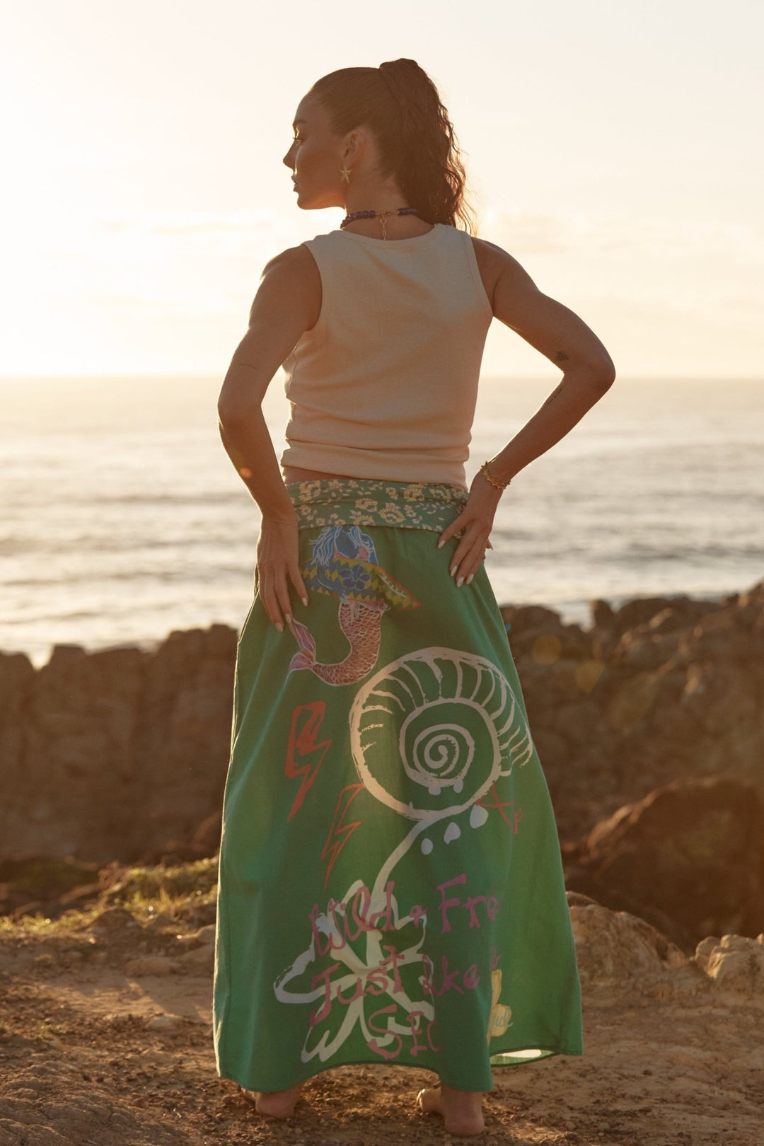 Sabbi Be - Youtiful Tank - Cream - Meadow Collectivetank top