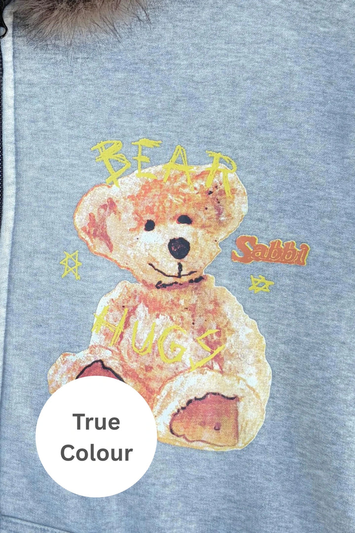 Sabbi Bear With Me Zip Hoodie - Meadow Collectivehoodie