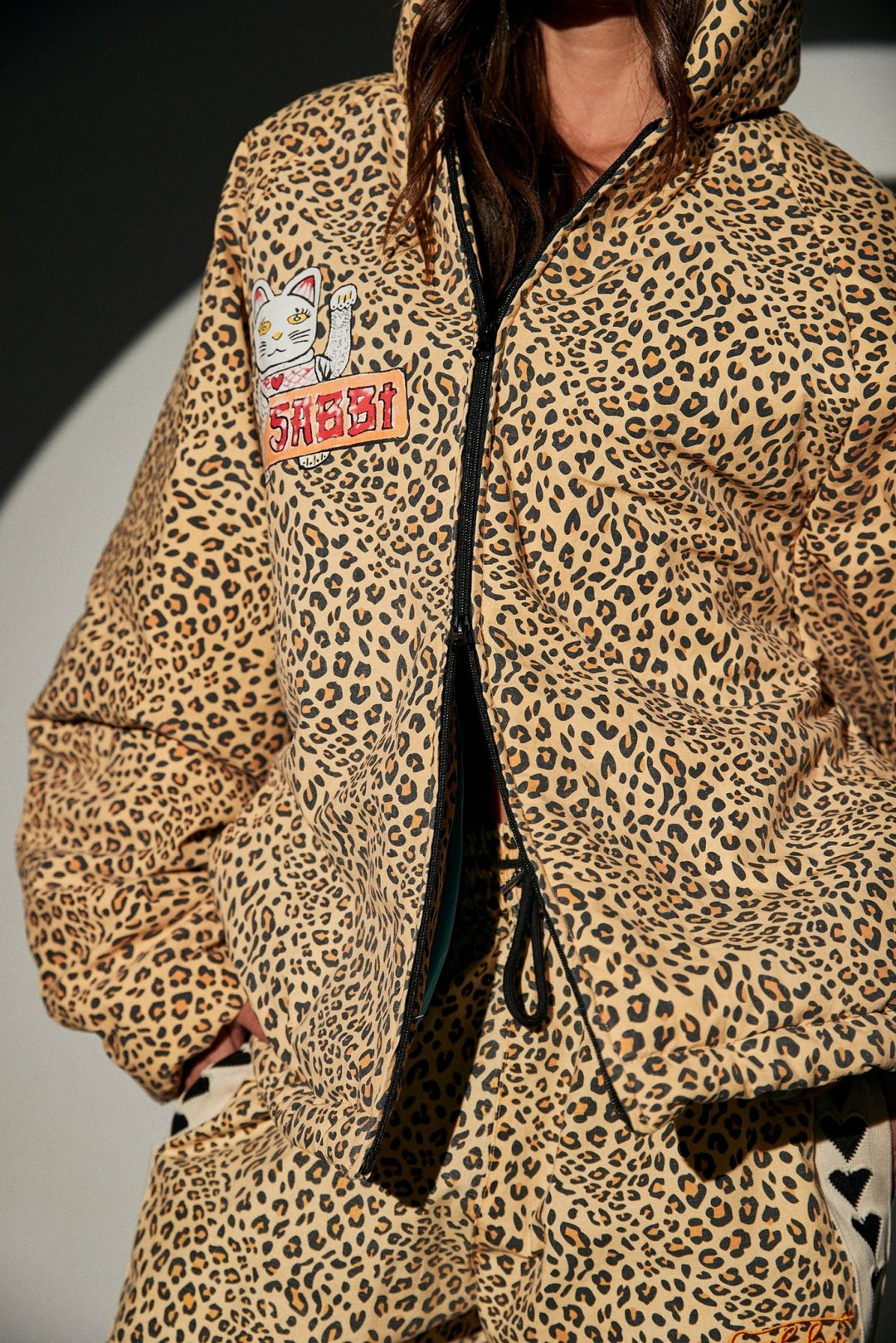 Sabbi Big Cat Energy Puffer - Meadow Collectivepuffer jacket