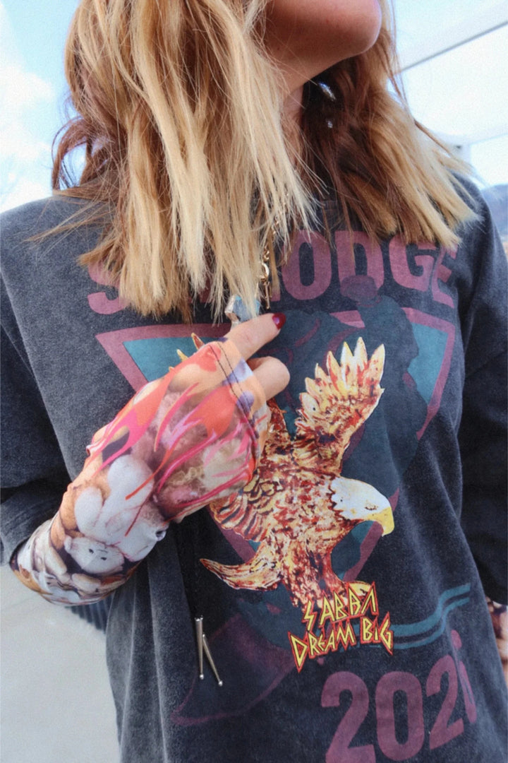 Sabbi Blizzard Ski Lift Tee - Meadow Collectiveoversized tee