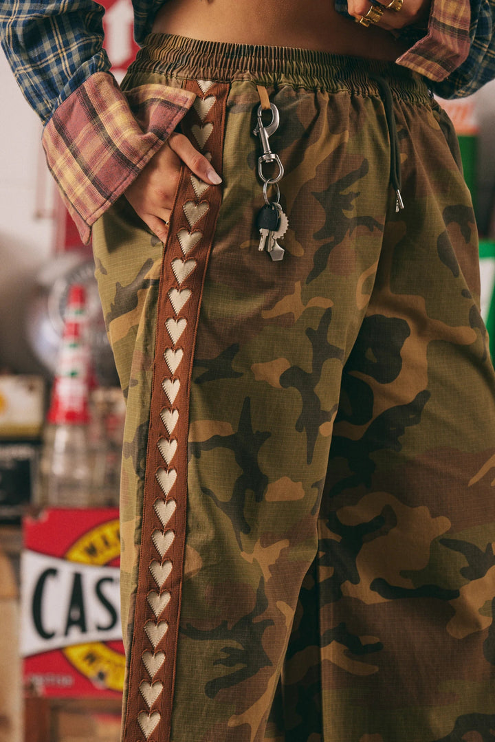 Sabbi Camo Heart Pants - Meadow Collectivetrack pants