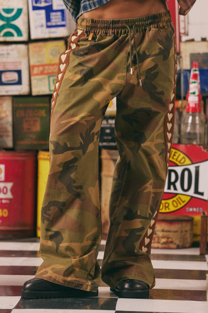 Sabbi Camo Heart Pants - Meadow Collectivetrack pants