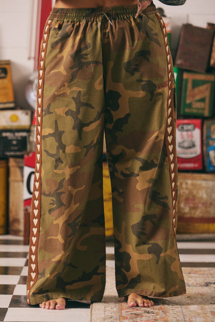Sabbi Camo Heart Pants - Meadow Collectivetrack pants