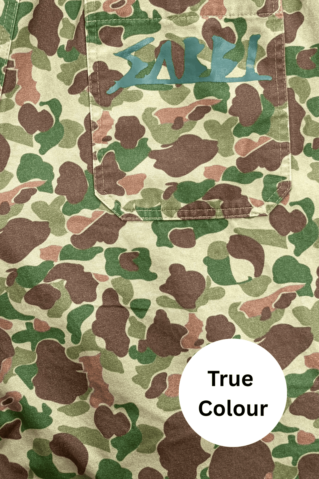 The Camo Repair Jort