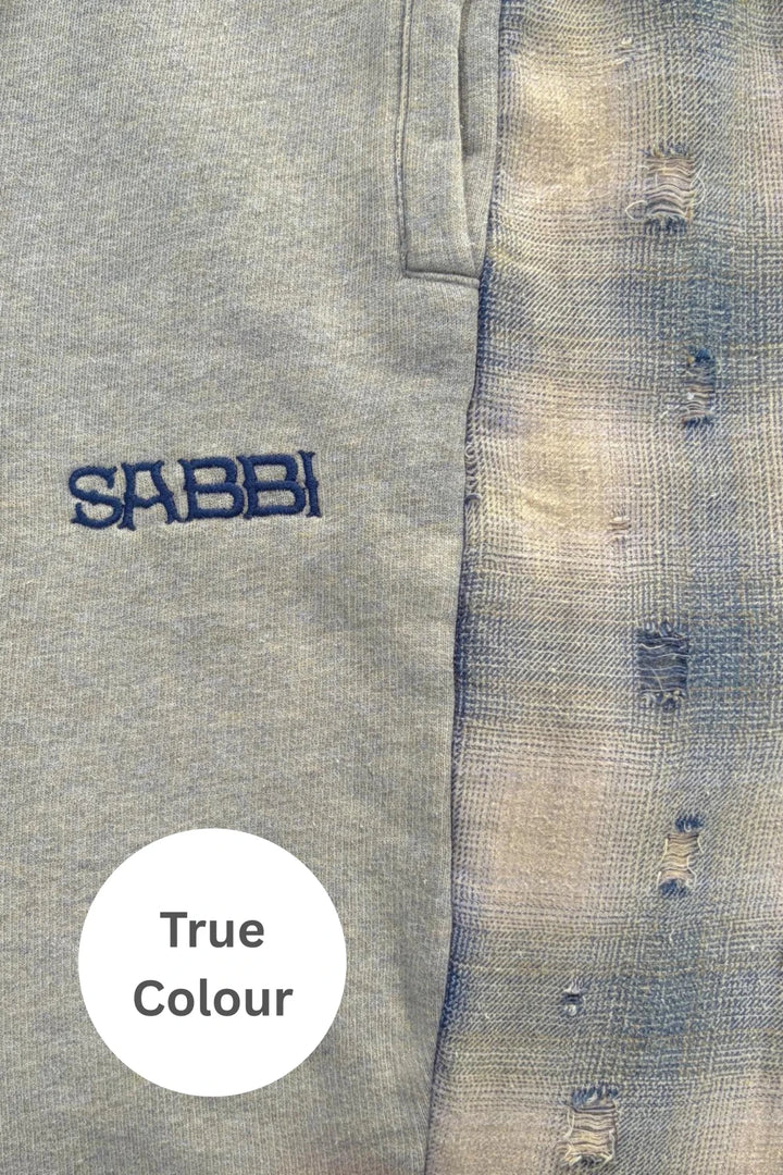 Sabbi Check Mate Shorts- Blue - Meadow CollectiveShorts